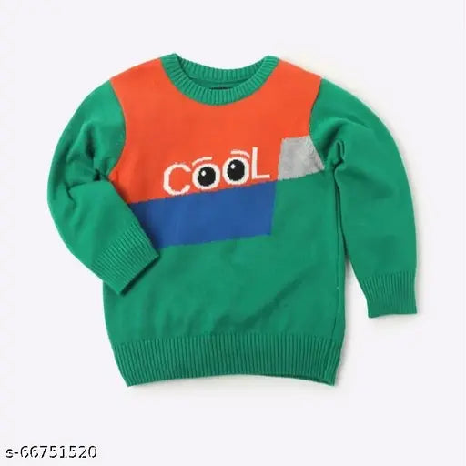 Acrylic long sleeve printed net cool sweater for baby, 12-18 months from Reliance Trends in India