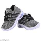 Gray and white sneakers with a blue Adidas logo