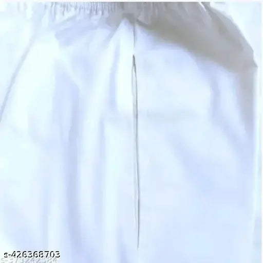 Chikankari cotton pants, women & girls, Indian-made, beautiful dual pocket, elastic waistband with drawstrings