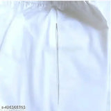 Chikankari cotton pants, women & girls, Indian-made, beautiful dual pocket, elastic waistband with drawstrings