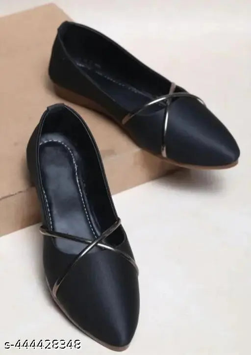 Synthetic ballerinas: trendy, comfortable flats in sizes IND-3 to IND-8, Indian origin