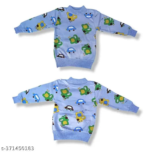 Velvet print woolen cardigan combo for babies (0-1 years), Indian origin