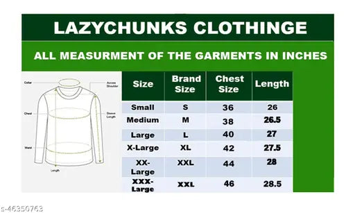 LAZYCHUNKS Pack of 2 Pretty Retro Men Tshirts