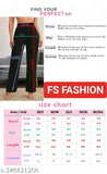 Women's black cotton blend regular fit plazo trousers