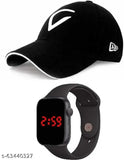Colorblocked cotton baseball cap, pack of 2 - Solid CAP Cap originated in India