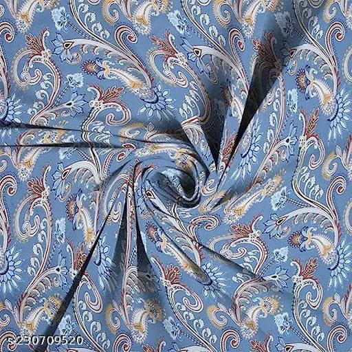 New blue double king bed sheets, premium cotton blend, elastic fitted with 2 pillow covers, 72x78+10 inches, floral pattern