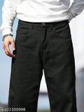 Boy baggy black oversized jeans