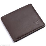 Black top-grain leather wallet for men - slim, RFID protected design with 2 compartments and gift box, perfect gifting solution