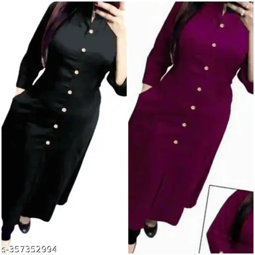 Indian Gillkart 2-unit combo kurta, available in sizes S-XXL