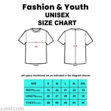 Latest stylish Los Angeles printed half sleeves cotton blend unisex t-shirt, premium casual wear round neck on jeans backdrop