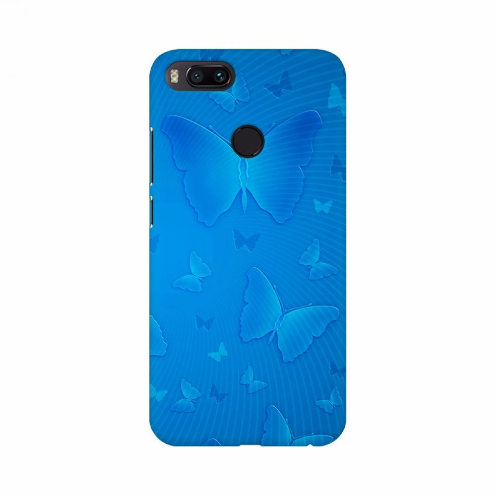Water Blue Butterfly Mobile Case Cover - GillKart