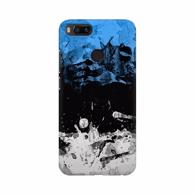 Abstract Three color Painting Mobile Case Cover - GillKart