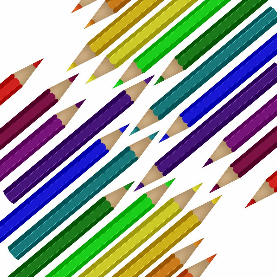 Colorful Pencil Combination Mobile Case Cover - GillKart