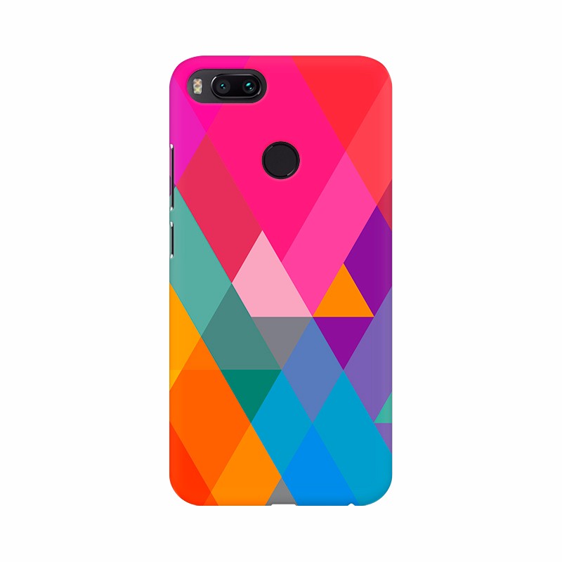 Abstract Colourful Trigangle Designs Mobile Case Cover - GillKart