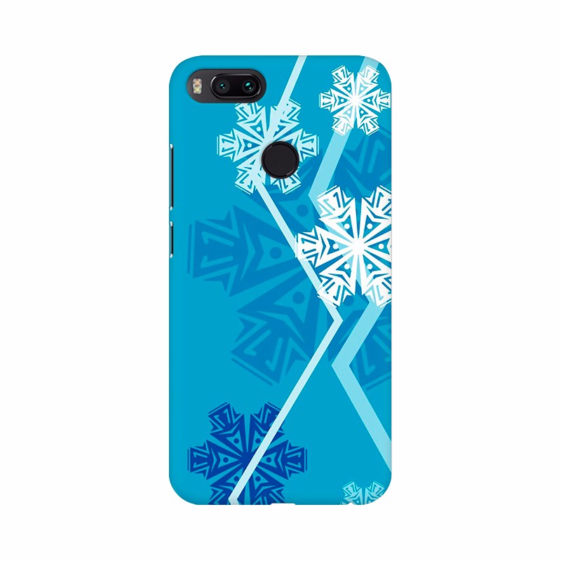 Blueish Pattern Design Mobile Case Cover - GillKart