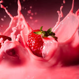 Strawberry Milk Shake Background Mobile Case Cover - GillKart