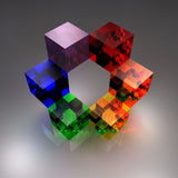 Colorful 3D Diagonal Mobile Case Cover - GillKart