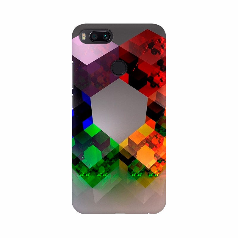 Colorful 3D Diagonal Mobile Case Cover - GillKart