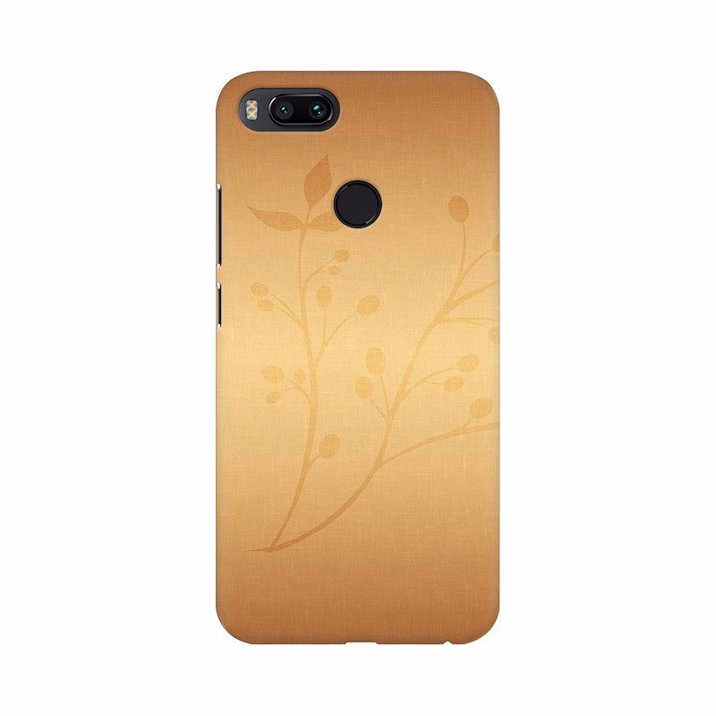 Simple Floral Design with Background Mobile Case Cover - GillKart