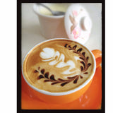 Cup of Coffee with Floral Images Mobile Case Cover - GillKart