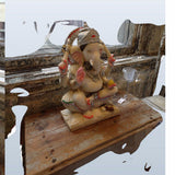 Ganesh Sitting in Chair Mobile Case Cover - GillKart