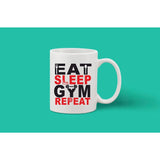 Printed Ceramic Coffee Mug - 1 Pieces, White, 11oz - GillKart