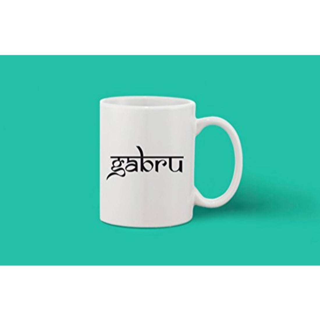 Printed Ceramic Coffee Mug - 1 Pieces, White, 11oz - GillKart