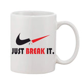 Printed Ceramic Coffee Mug - 1 Pieces, White, 11oz - GillKart
