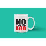 Single piece white ceramic coffee mug, 11 oz, printed