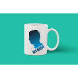 Printed Ceramic Coffee Mug - 1 Pieces, White, 11oz - GillKart