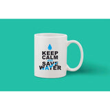 Printed ceramic coffee mug