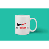 Printed Ceramic Coffee Mug - 1 Pieces, White, 11oz - GillKart