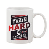 Printed Ceramic Coffee Mug - 1 Pieces, White, 11oz - GillKart