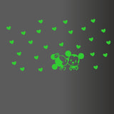 Green Kids Room Decor Radium Wall Sticker - GillKart
