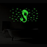 Green Decorative Radium Wall Sticker - GillKart