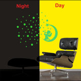 Green Decorative Radium Wall Sticker - GillKart