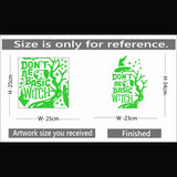 Green Decorative Radium Wall Sticker - GillKart