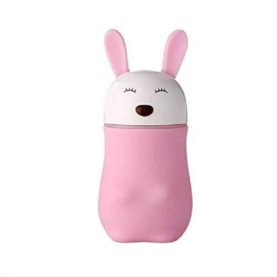 Assorted rabbit-shaped USB humidifier with LED lamp, ideal for car, home, and office use. Aroma oil ready for fresher air