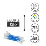 Pack Of_10 Soft And Gentle Cotton Buds (Color: Assorted) - GillKart