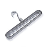 Pack Of_6 Plastic Hanger Hanging Hook (Color: Assorted) - GillKart