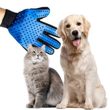 Pack Of_2 True Touch 5 Finger Deshedding Glove (Color: Assorted) - GillKart