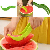Pack Of_3 Plastic Handle Watermelon Slicer Knife (Color: Assorted) - GillKart