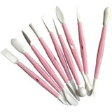 Pack Of_2 Modeling Set For Fondant Gum Paste Sugar Craft And Cake Decoration (Color: Assorted) - GillKart