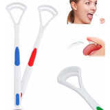 Pack Of_3 Tongue Cleaner(2 Pcs Set) (Color: Assorted) - GillKart
