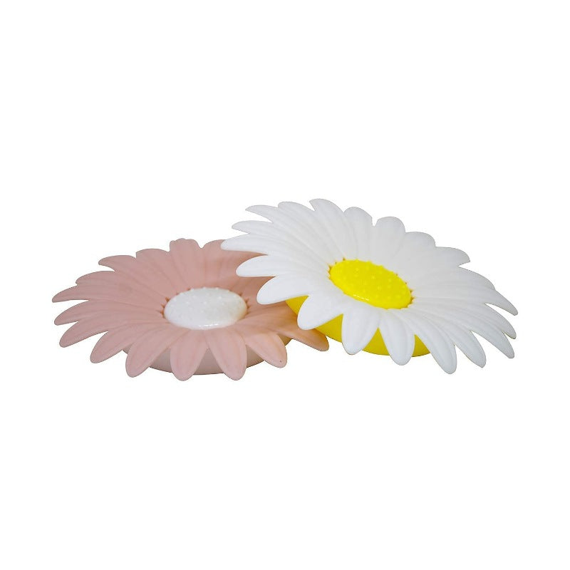 Pack Of 2_Flower Shape Soap Holder Dish for Home and Hotel Bathroom (Color: Assorted) - GillKart