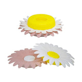 Pack Of 2_Flower Shape Soap Holder Dish for Home and Hotel Bathroom (Color: Assorted) - GillKart