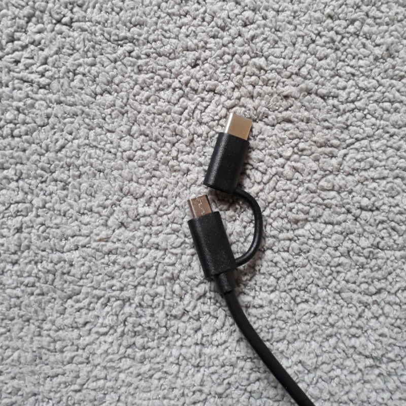2_In_1 Usb Cable (Micro Usb To Type_C (Color: Assorted) - GillKart