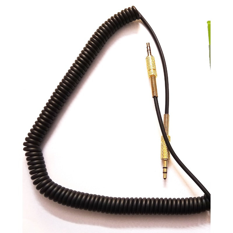 Pack Of_2 Brand Ch_43 3Mtr Aux Cable (Color: Assorted) - GillKart