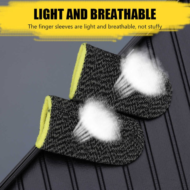 Pack Of_5 Pubg Game Touchscreen Finger Sleeves (Color: Assorted) - GillKart