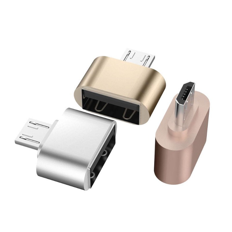 Pack Of_10 Metal Otg (Color: Assorted) - GillKart